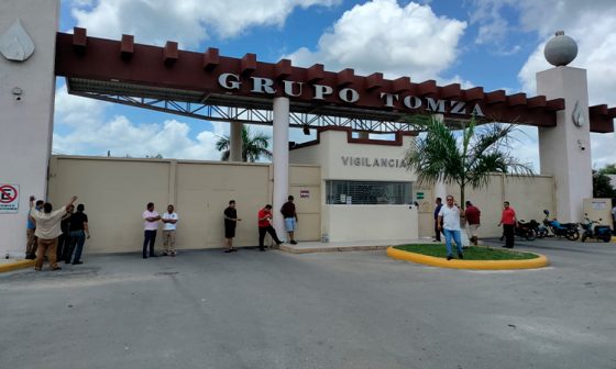 Croquistas siembran el terror en la planta de Gas Tomza Cancún